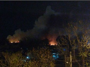 Incendio en un fábrica de ropa en Córdoba