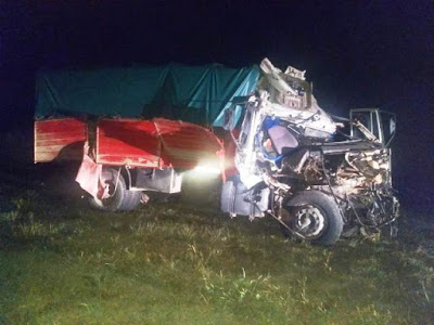 Morrison: Accidente por alcance en Autopista Córdoba-Rosario entre dos camiones