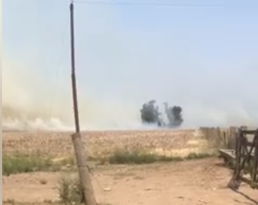 INCENDIO FORESTAL EN CERCANÍAS DE VILLA ELISA