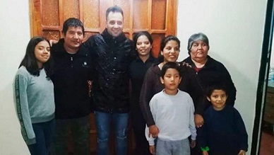 Lisandro Márquez volvió a la casa de su infancia