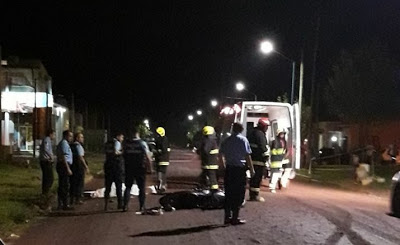 MARCOS JUAREZ: Accidente en moto pierde la vida joven de 19 años