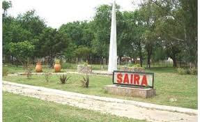 Accidente en solitario por el camino ripiado a 5 km de Saira