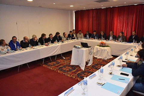  FUNCIONARIOS DE CÓRDOBA Y SANTA FE DEFINIERON OBRAS HÍDRICAS PARA AMBAS PROVINCIAS
