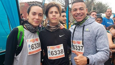 Carli Jiménez corrió la Maratón... ¡Después del baile!