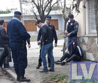 DETIENEN A UN SUJETO ORIUNDO DE SANTA FE EN ACTITUD SOSPECHOSA