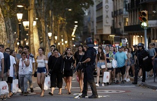 Sube a 14 la cifra de muertos por los atentados en Cataluña