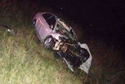 ACCIDENTE FATAL CERCA DE MONTE BUEY EN LA RUTA 6