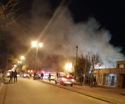 Bell Ville: Incendio en una vivienda con una víctima fatal.