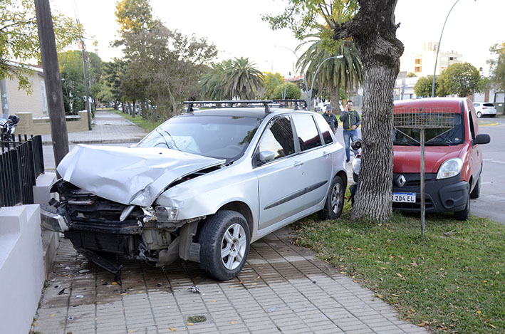 Ocho heridos, entre ellos dos niños, en una jornada con muchas colisiones