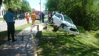 Accidente de transito en la Costanera de Bell Ville