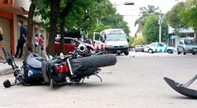 Un motociclista muerto y otro en gravísimo estado a solo 15 horas de haber comenzando el nuevo año