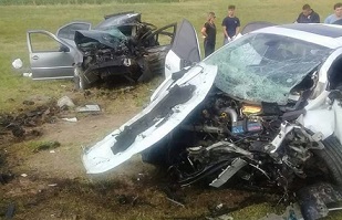 Dos muertos y ocho heridos en un choque cerca de Río Cuarto