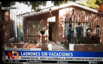 Jóvenes de Monte Buey víctimas de robo en Carlos Paz